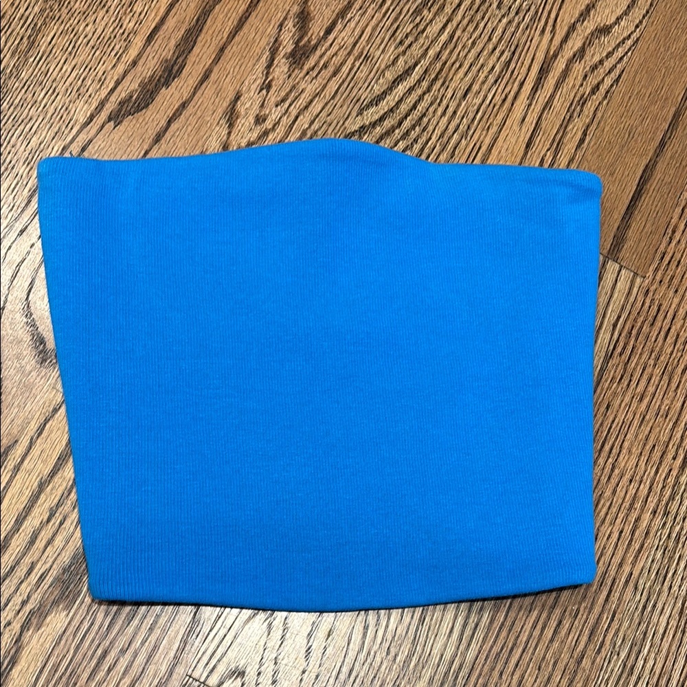 Zara Vibrant Blue Tube Top